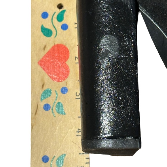 Yelda Black Knee Boots Gold Tone Buckles Size 7.5 Just Fab - Picture 7 of 9